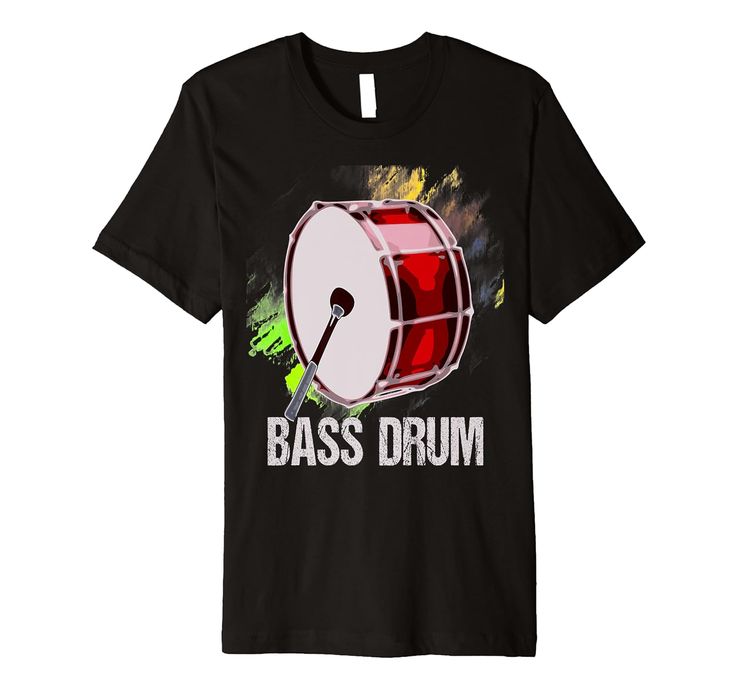 Bass Drum Player Vintage Musician Gift Premium TShirt Clothing